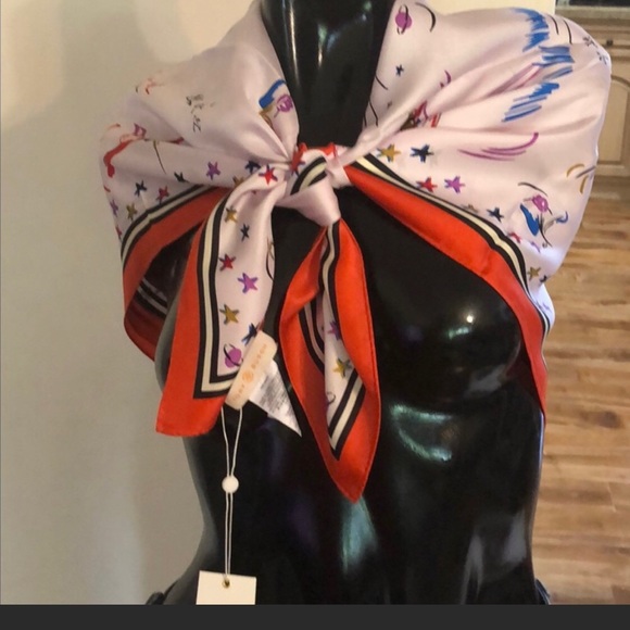 Tory Burch Accessories - Tory Burch Silk scarf Dream